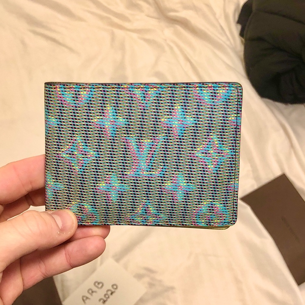 Louis Vuitton Pop Blue Edition Wallet (rare)